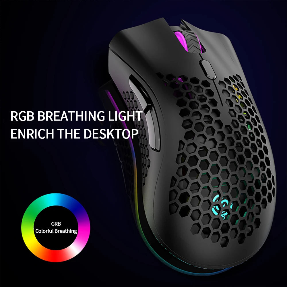 BM600 Rechargeable Gaming Mouse USB 2.4G Wireless