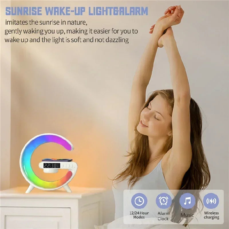 G Atmosphere Goodnight Light Wireless Charger Speaker