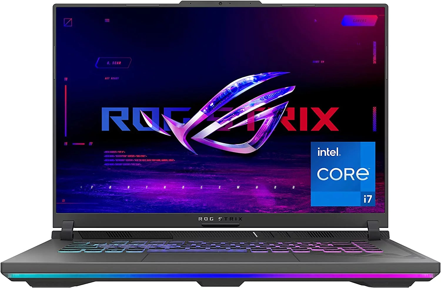 ROG Strix G16 (2023) Gaming Laptop, 16” 16:10 FHD 165Hz, Geforce RTX 4060, Intel Core I7-13650Hx, 16GB DDR5, 1TB Pcie SSD, Wi-Fi 6E, Windows 11, Eclipse Gray